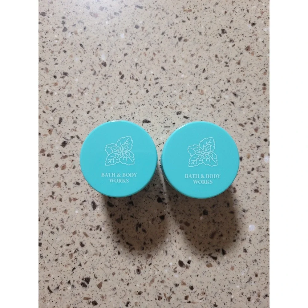2 Bath & Body Works Sweet Mint Exfoliating Lip Scrub, Lip Care SEALED